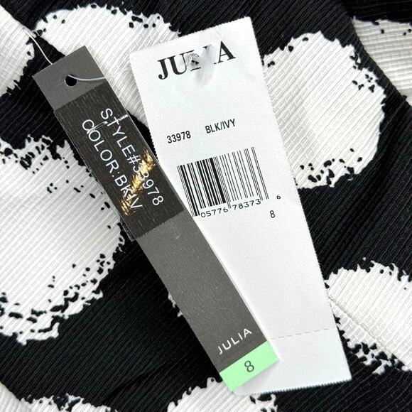 Julia Jordan Polka Dot Fit & Flare Dress with Pockets Size 8 Pin-Up Retro - Picture 16 of 16